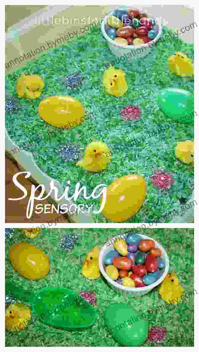 A Baby Exploring An Easter Themed Sensory Bin Baby S First Easter (Baby S First Holidays)