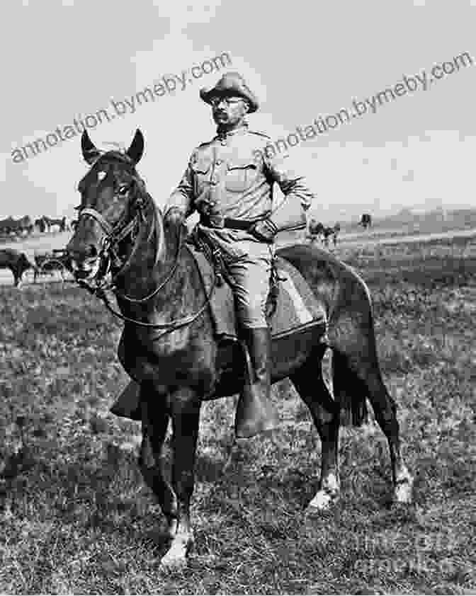 A Breathtaking Image Of Theodore Roosevelt Astride A Spirited Horse, His Eyes Fixed On The Horizon, Embodying The Adventurous And Determined Spirit That Would Lead Him To The White House. Teddy Roosevelt: Young Rough Rider (Childhood Of Famous Americans)