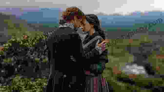 A Captivating Scene From The Outlander TV Series Featuring Claire And Jamie Fraser In The American Wilderness. Drums Of Autumn (Outlander 4)