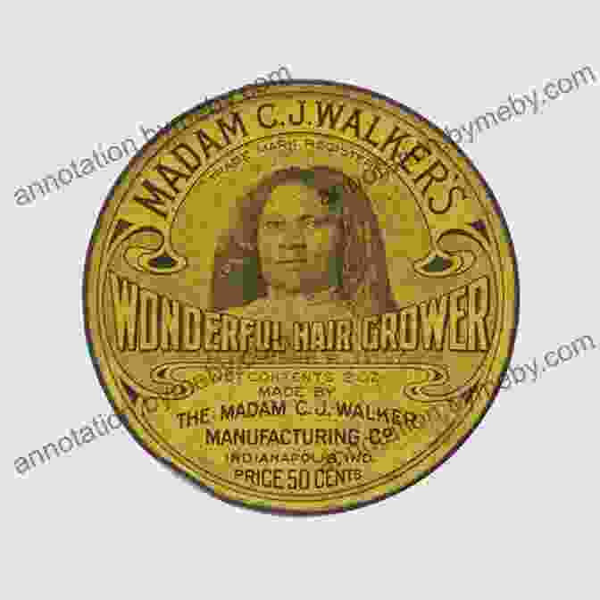 A Collection Of Vintage Madam C.J. Walker Hair Care Products, Featuring The Iconic Black And Gold Packaging. The Richest Woman In America: Hetty Green In The Gilded Age