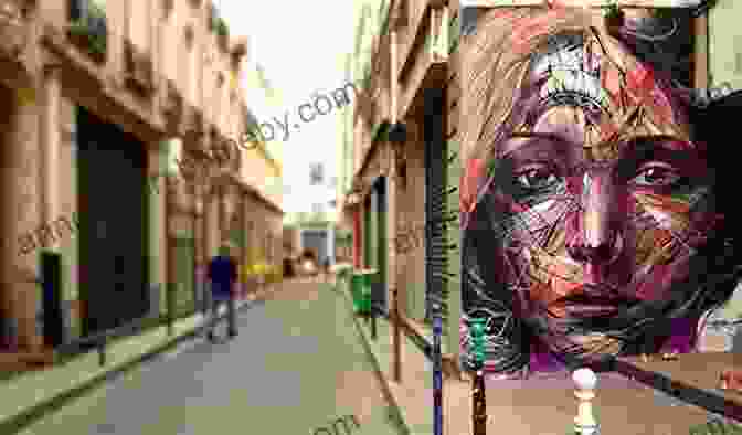 A Colorful Street Art Mural In Paris The Most Beautiful Walk In The World: A Pedestrian In Paris