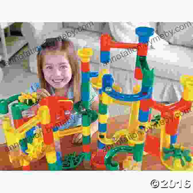 A Complex LEGO Marble Run With Twists, Turns, And Obstacles Genius LEGO Inventions With Bricks You Already Have: 40+ New Robots Vehicles Contraptions Gadgets Games And Other Fun STEM Creations