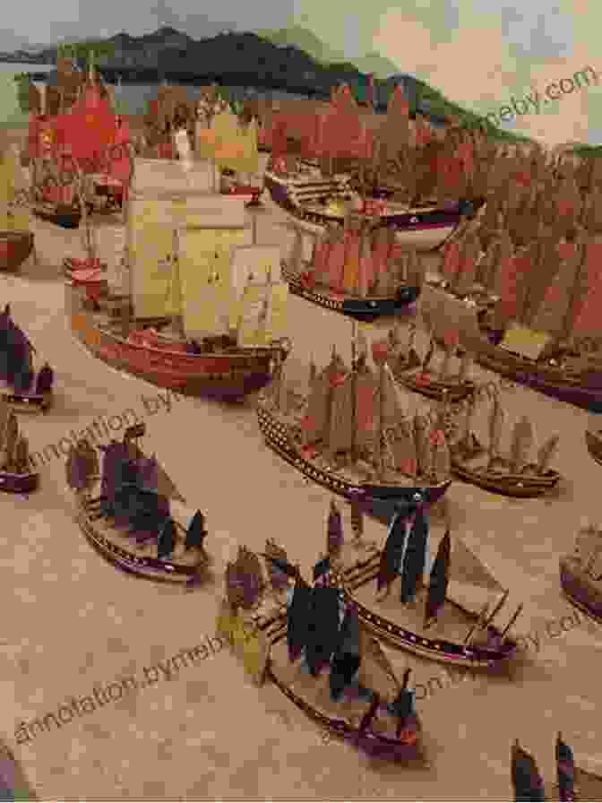 A Depiction Of Zheng He's Grand Fleet Setting Sail On Its First Voyage In 1405 The Great Voyages Of Zheng He: Children S Picture Bedtime Story