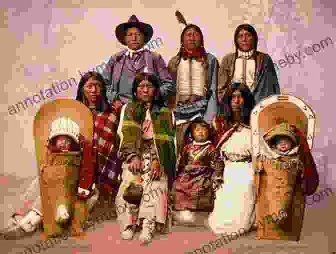 A Group Of Native Americans From The Great Basin Region, Wearing Traditional Clothing And Holding Tools And Weapons. Native Peoples Of The Great Basin (North American Indian Nations)