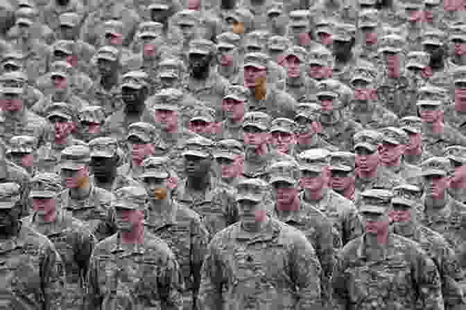 A Group Of US Soldiers Standing In Formation American Defenders: United States Military