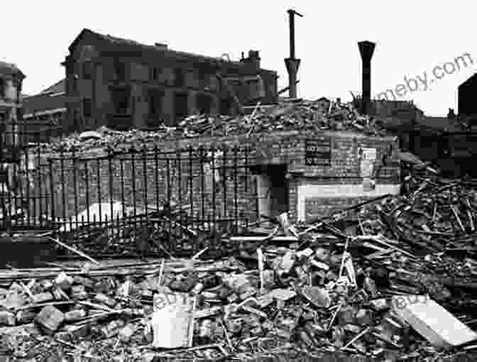 A Haunting Photograph Of A Bombed Out Street, Capturing The Devastation Of The War World War I (Living Through )