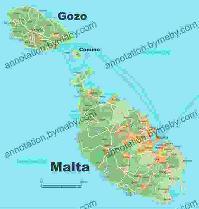 A Map Of Malta And Gozo DK Eyewitness Top 10 Malta And Gozo (Pocket Travel Guide)