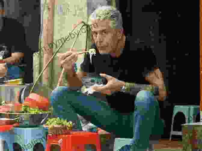 A Photo Of Anthony Bourdain Eating A Bowl Of Noodles L A Son: My Life My City My Food