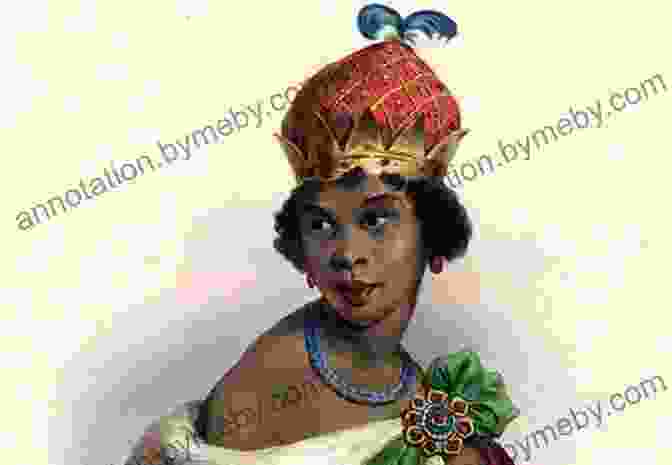 A Portrait Of Queen Nzinga, A Powerful And Influential African Ruler During The 17th Century. The Queen Who Saved Her People