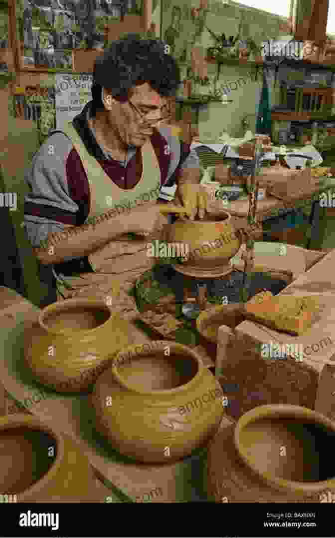 A Skilled Craftsman Working On A Piece Of Pottery In His Workshop More Cotswolds Memoirs: Creating The Perfect Cottage And Discovering Downton Abbey In The Cotswolds (Cotswolds Memoirs 2)