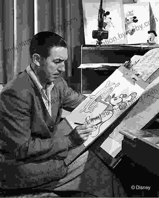 A Young Walt Disney Sketching At His Drawing Desk Walt Before Mickey: Disney S Early Years 1919 1928