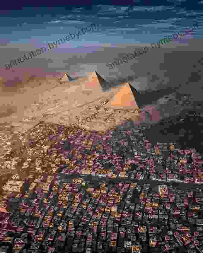 Aerial View Of The Pyramids Of Giza, Showcasing Their Colossal Scale DKfindout Ancient Egypt DK