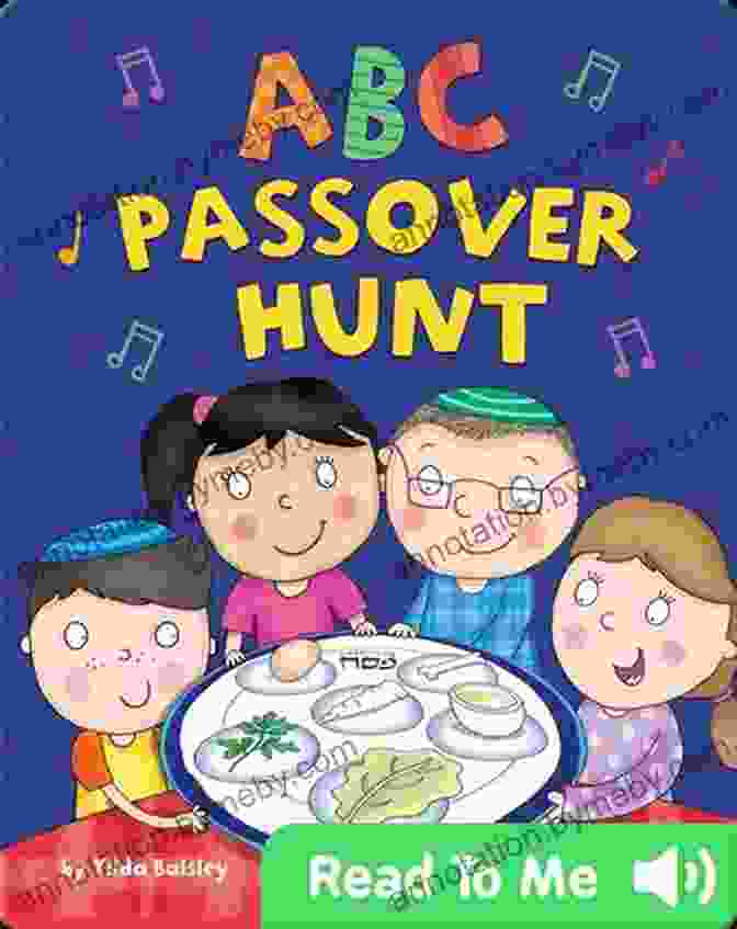 An Illustration From 'Abc Passover Hunt' Featuring Sammy Searching For A Hidden Object ABC Passover Hunt Tilda Balsley