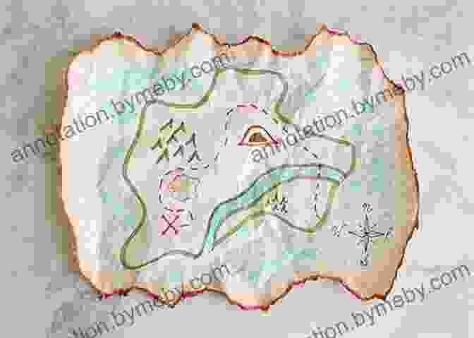 An Old, Worn Treasure Map With Intricate Markings And X Marking The Spot DKfindout Pirates DK