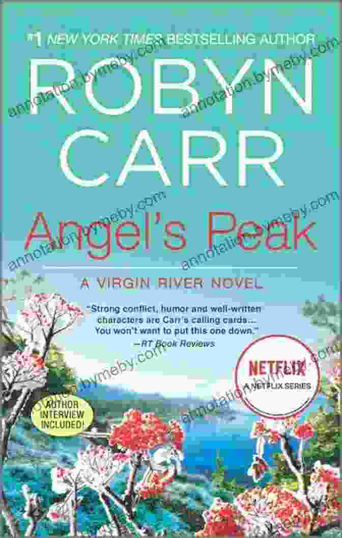 Cover Of Angel Peak, The Tenth Book In The Virgin River Series, Featuring A Stunning Mountain Peak And A Couple Embracing In Front Of It Angel S Peak (Virgin River 10)