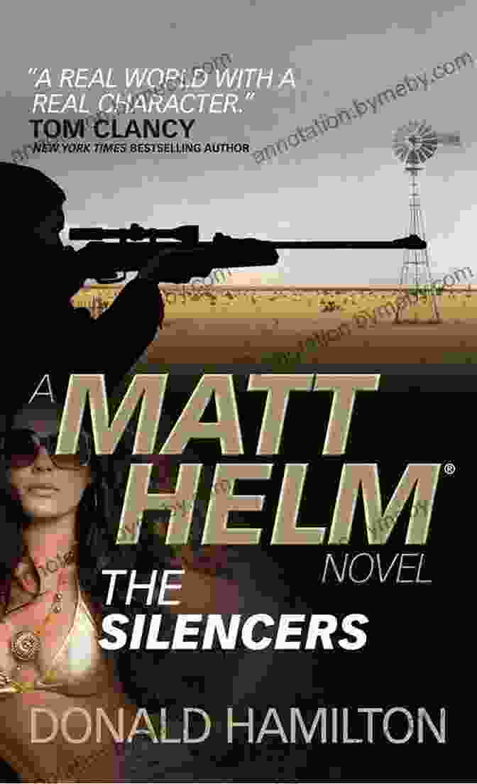 Cover Of The Book Matt Helm The Silencers, Featuring A Man Holding A Gun Matt Helm The Silencers