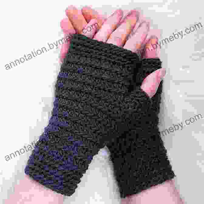 Crochet Fingerless Gloves Customization And Embellishment Crochet Fingerless Gloves: Simple Fingerless Gloves Patterns To Crochet