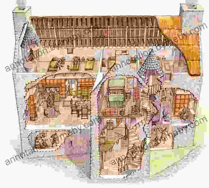 Cross Sectioned Illustration Of A Medieval Castle Interior Stephen Biesty S Cross Sections Castle (Stephen Biesty Cross Sections)