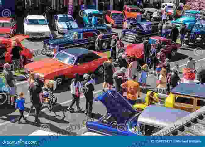 Crowd Admiring A Lineup Of Classic Cars At A Car Show, Highlighting The Vibrant Culture And Community That Surrounds Automotive Enthusiasts. A Man His Car: Iconic Cars And Stories From The Men Who Love Them