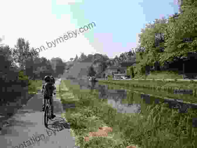 Cyclists On The Bordeaux To Toulouse Route Cycling The Canal De La Garonne: From Bordeaux To Toulouse (Cicerone Cycling Guides)