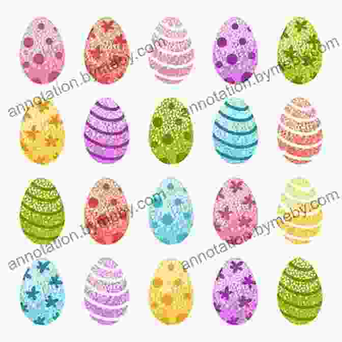 Easter Eggs Decorated With Bright Colors And Patterns Easter For Children Fun And Amazing Facts And Pictures About Easter And The Resurrection Of Jesus