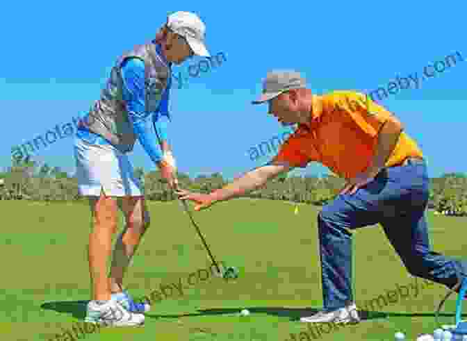 Golf Coach Giving Instructions To A Student On The Golf Course How To Teach High School Golf For Coaches: A Guide For Beginner Golf Coaches