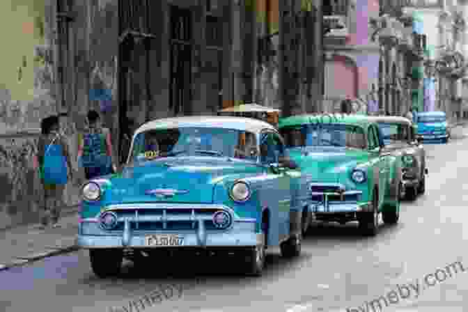 Havana Cityscape With Classic Cars Island That Dared: Journeys In Cuba