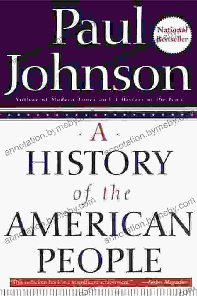 History Of The American People Book Cover A History Of The American People