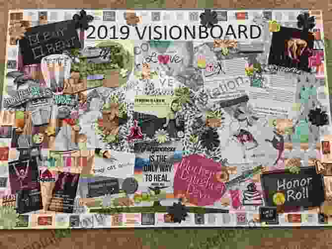 Image Of A Person Creating A Vision Board With Pictures And Affirmations How To Be An F1 Driver: My Guide To Life In The Fast Lane