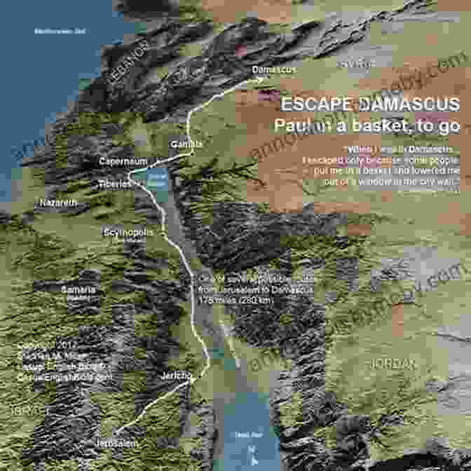 Map Of Damascus A Traveller S Tales Illustrated A Journey To Damascus