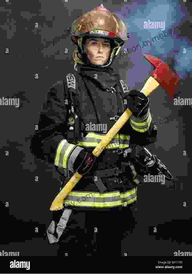 Molly Williams, A Young Woman In A Firefigher's Uniform, Holding An Axe Molly By Golly : The Legend Of Molly Williams America S First Female Firefighter