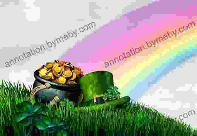 Patrick The Leprechaun Standing On A Pot Of Gold At The End Of A Rainbow Catch That Leprechaun: The Story Of S T Patrick The Leprechaun