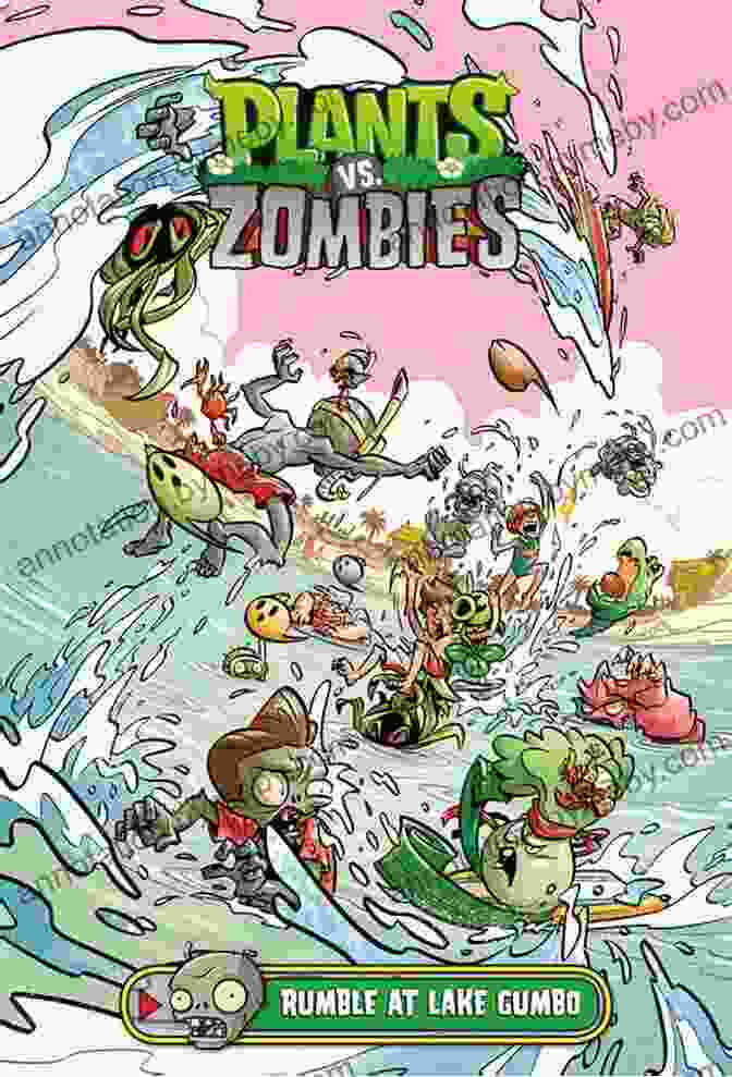 Plants Vs. Zombies Volume 10 Rumble At Lake Gumbo Graphic Novel Plants Vs Zombies Volume 10: Rumble At Lake Gumbo