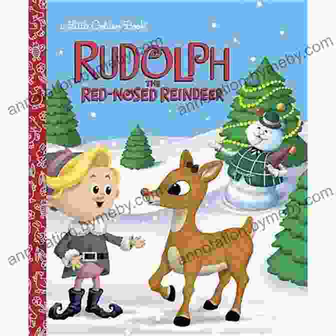 Reindeer Little Golden Book Cover With A Reindeer Standing In A Snowy Forest I M A Reindeer (Little Golden Book)