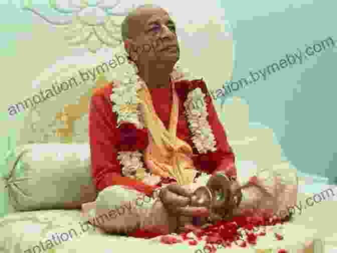 Srila Prabhupada, The Founder Of ISKCON, Seated In A Majestic Pose Srila Prabhupada: The Founder Acarya Of ISKCON