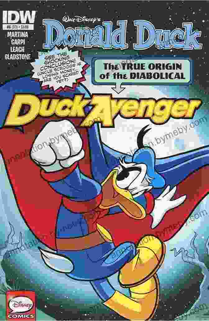 The Duck Avenger Comic Book Cover Walt Disney Uncle Scrooge And Donald Duck Vol 5: The Richest Duck In The World: The Don Rosa Library Vol 5