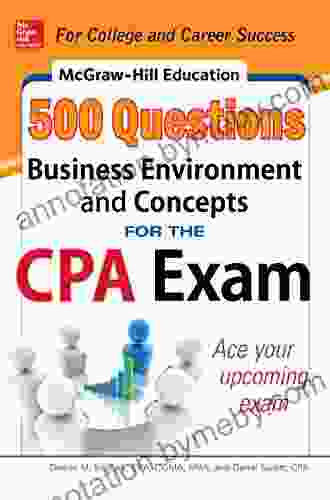 McGraw Hill Education 500 Business Environment And Concepts Questions For The CPA Exam (McGraw Hill S 500 Questions)