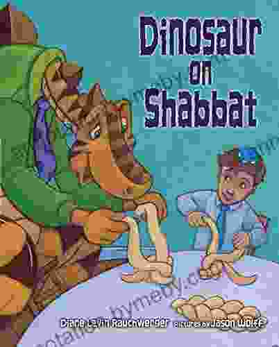 Dinosaur On Shabbat Diane Levin Rauchwerger