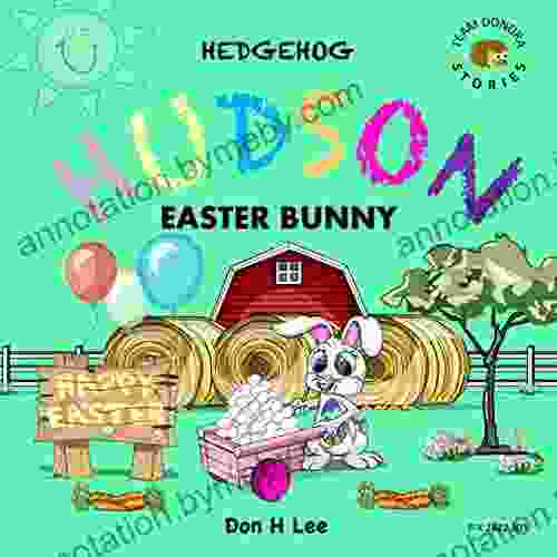 Hedgehog Hudson Easter Bunny