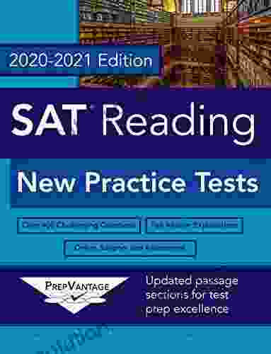 SAT Reading: New Practice Tests 2024 Edition